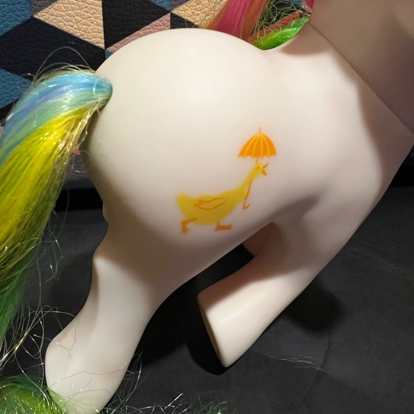 Vintage 80's My Little Pony Quackers Twinkle Eye MLP G1 1987 Ponies Duck Cutie - Picture 3 of 14